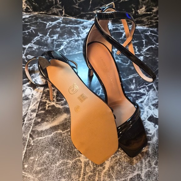 Chinese Laundry Jasmine Black Patent Heels Women’s Size 9 New in Box - Picture 4 of 8